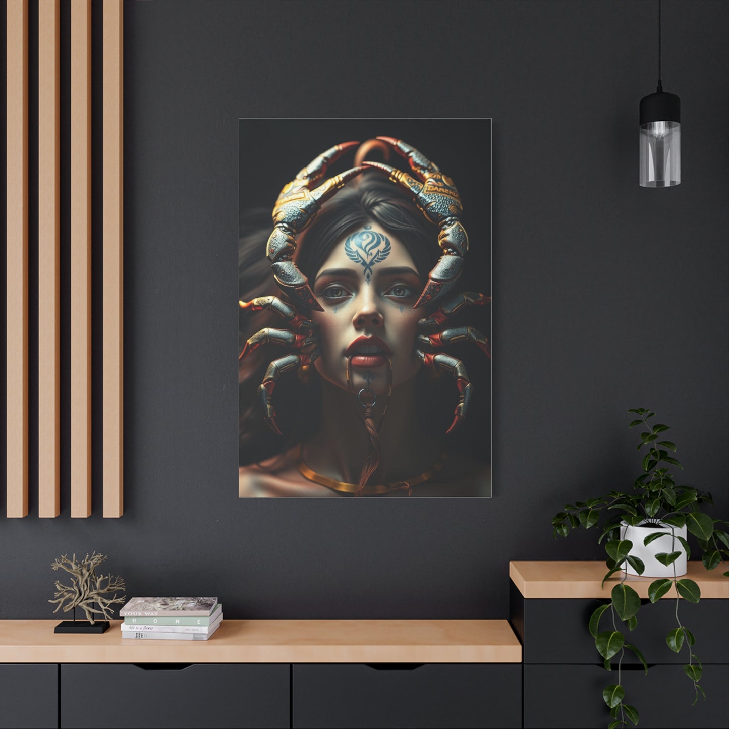 Zodiac Nocturne Artistry Wall Art & Canvas Print