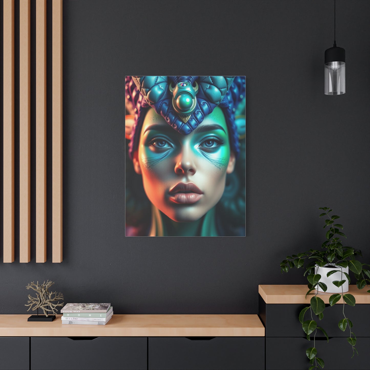 Supreme Blue & Green Collection Wall Art & Canvas Print