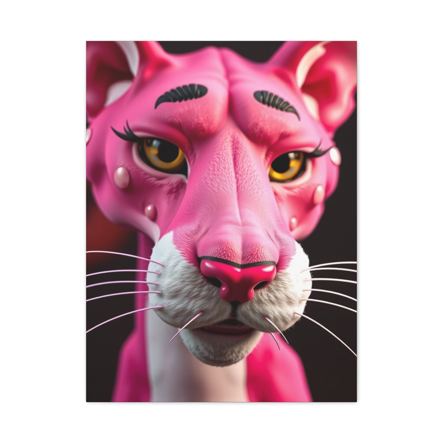 Crimson Panther Prestige Art Wall Art & Canvas Print