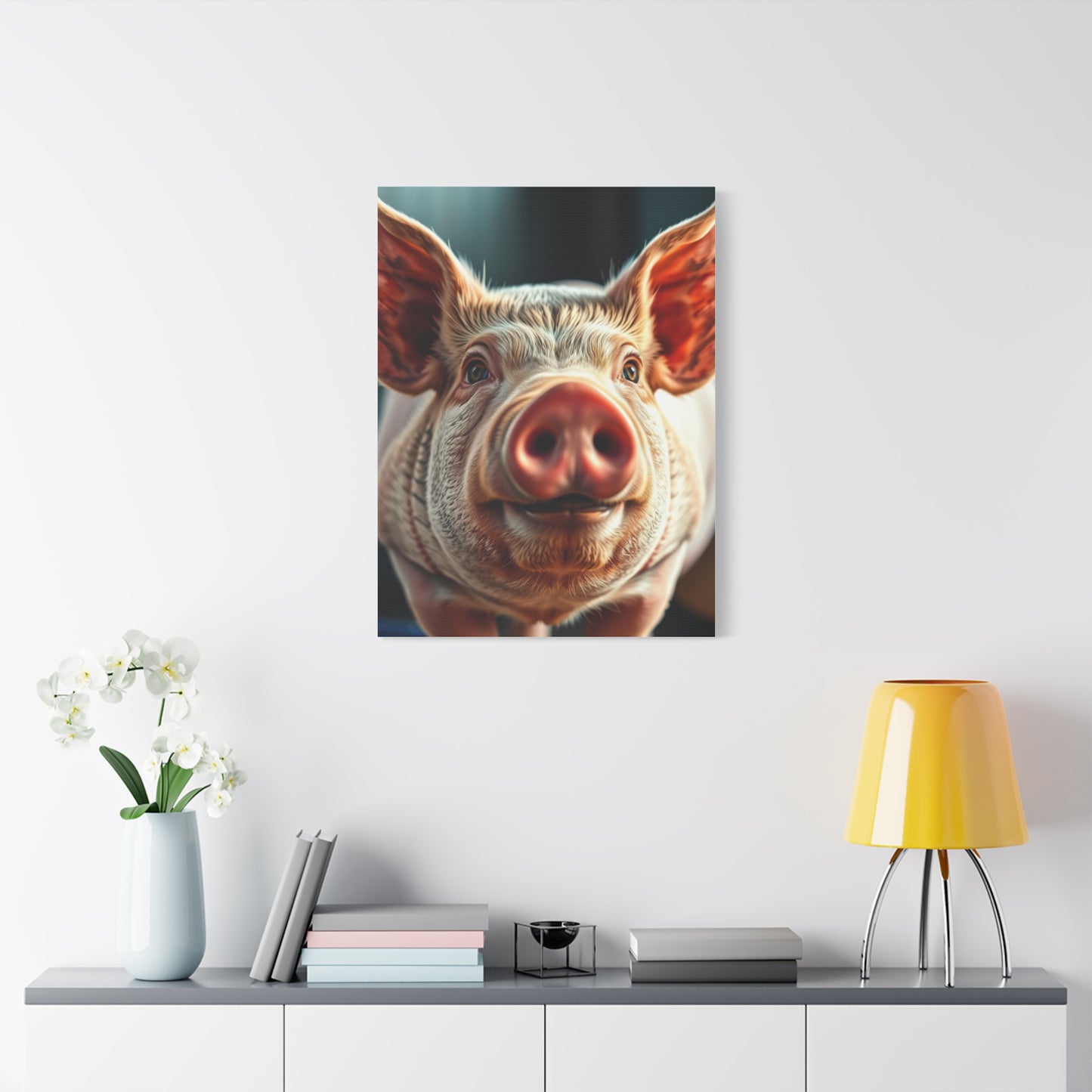 Pig Art Supreme Canvas Wall Art & Canvas Print