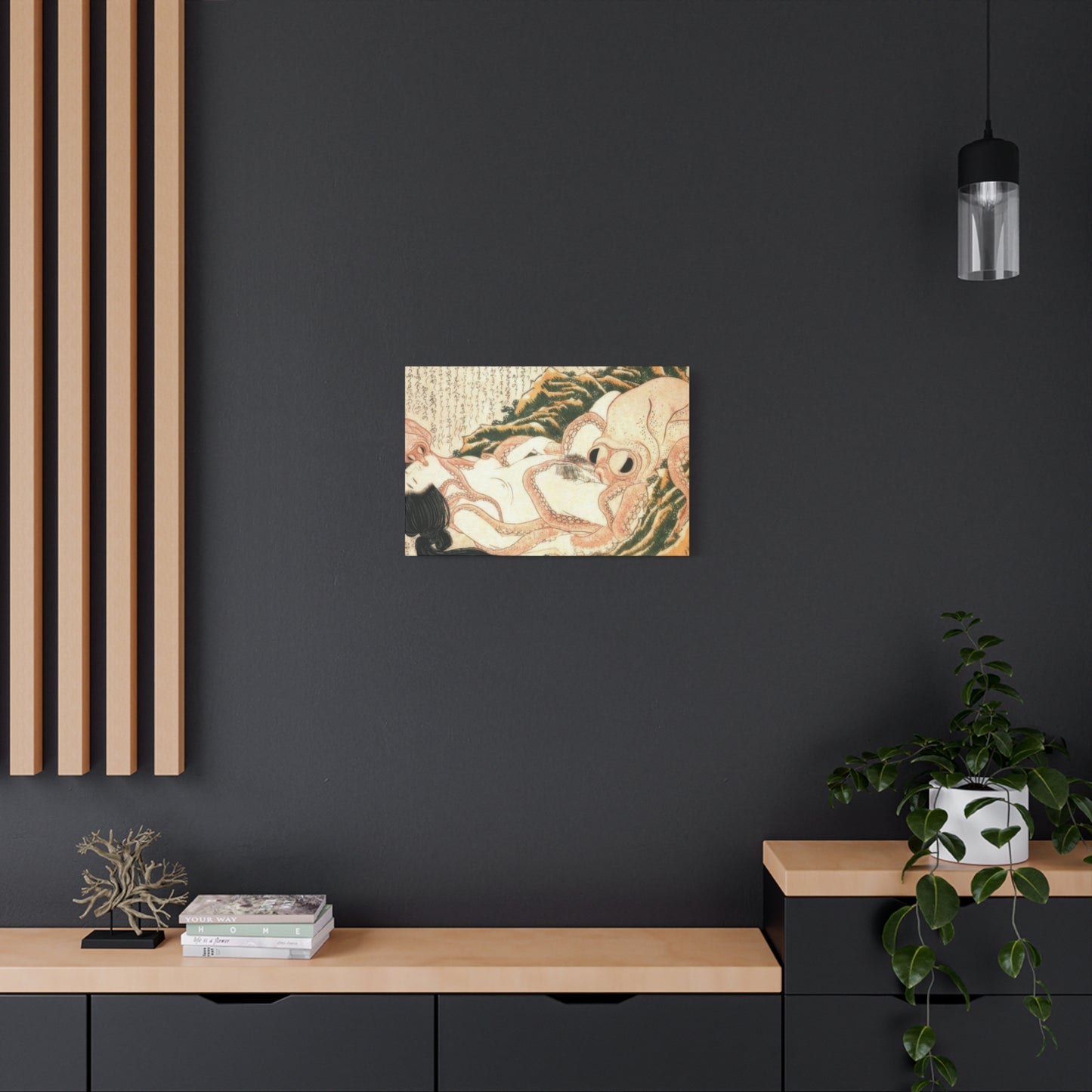 Katsushika Hokusai Dream Of The Fisherman's Wife Wall Art & Canvas Prints