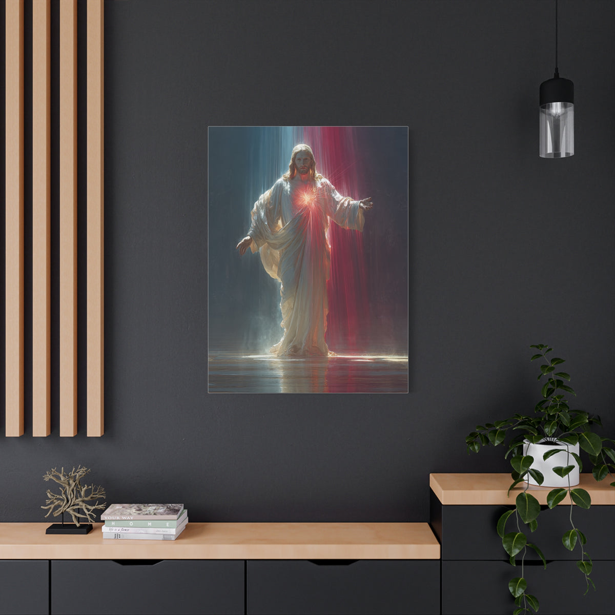 Divine Mercy Christ Radiant Light Wall Art & Canvas Print