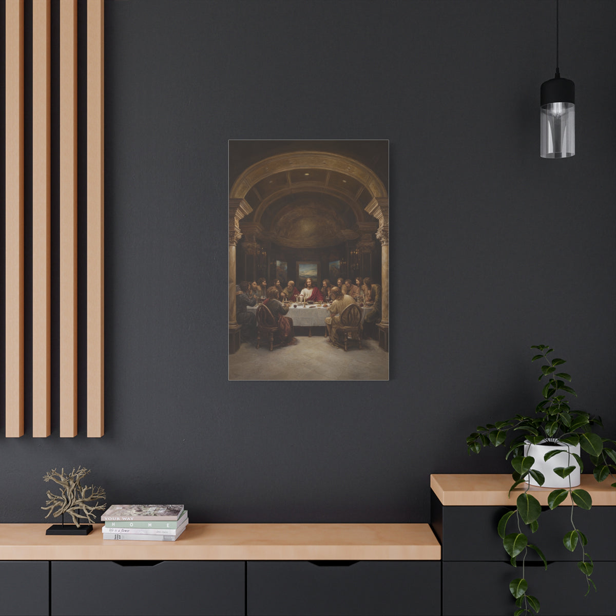 The Last Supper Sacred Renaissance Masterpiece Wall Art & Canvas Print