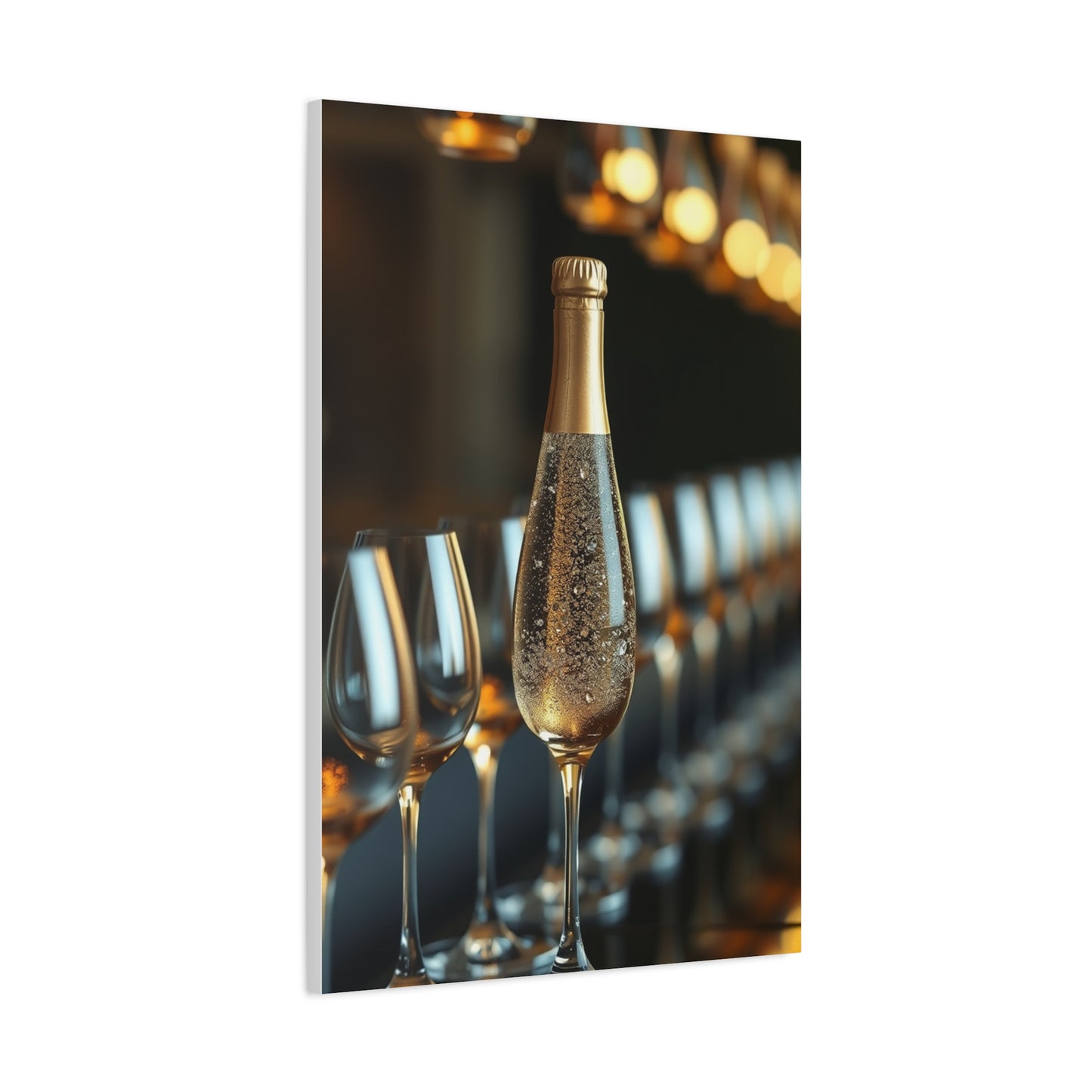 Champagne Art Supreme Canvas Gallery Wall Art & Canvas Print