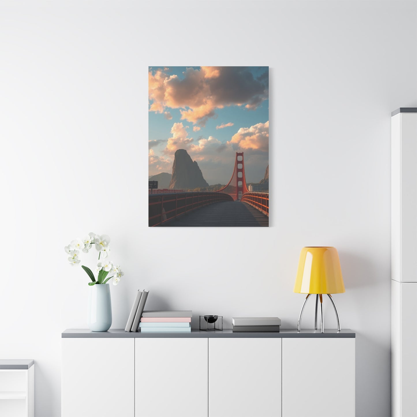 Verdant Horizon Elegance Wall Art & Canvas Print