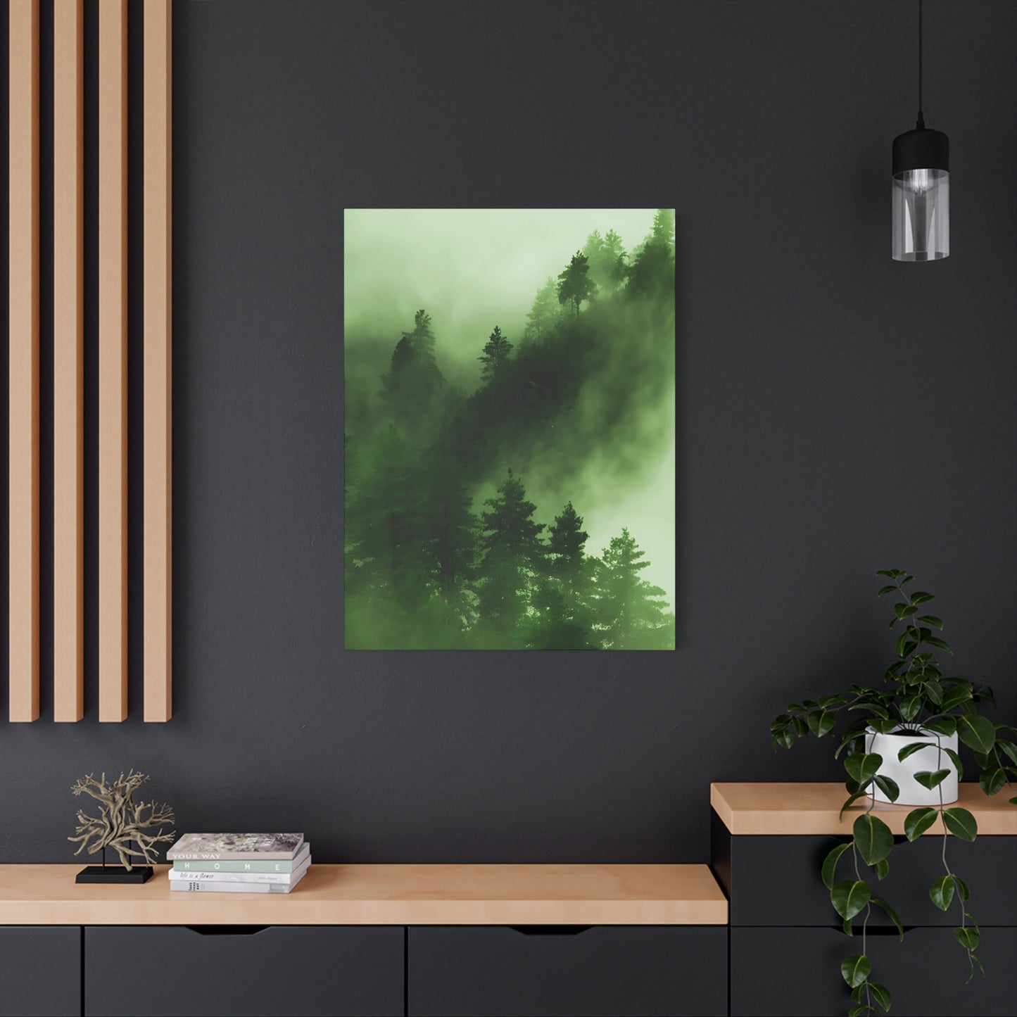 Mist in the Forest Wall Art & Canvas Prints