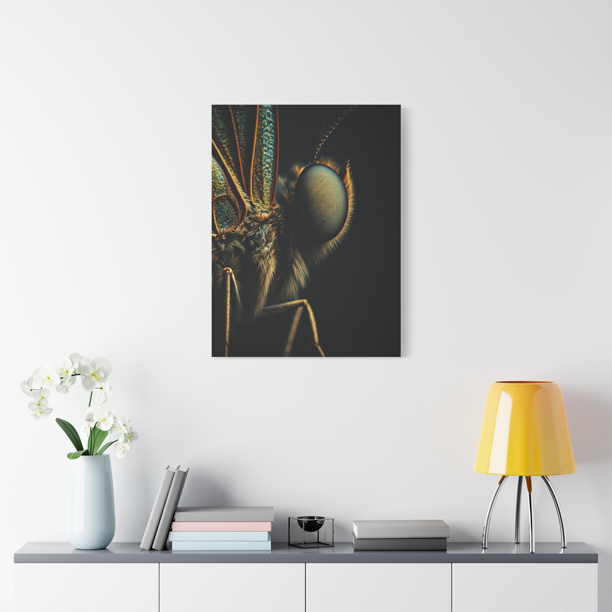 Butterfly Micro Detail Scientific Portrait Wall Art & Canvas Prints