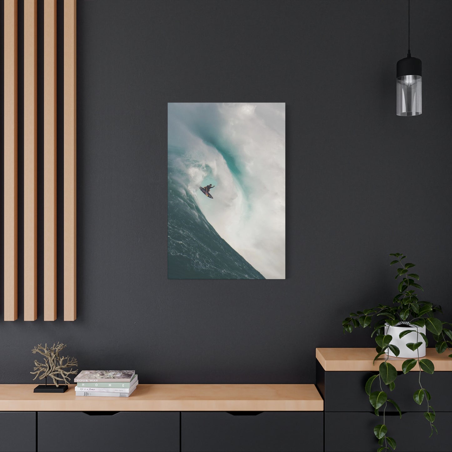 Huge Surfing Wave Wall Art & Canvas Prints