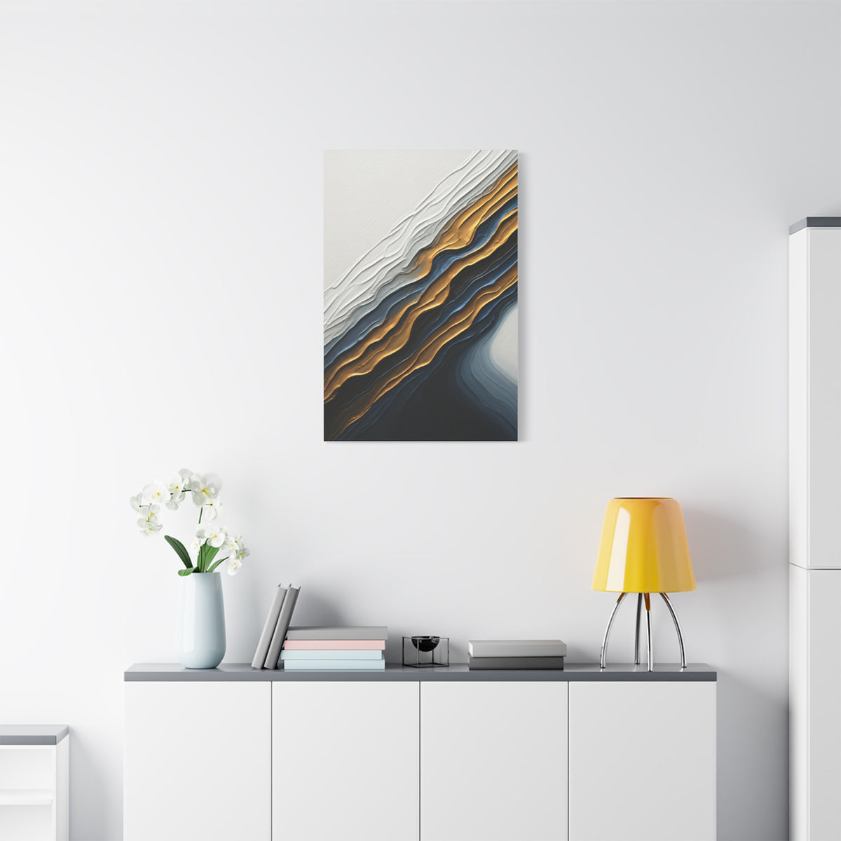 Golden Contours Wall Art & Canvas Prints