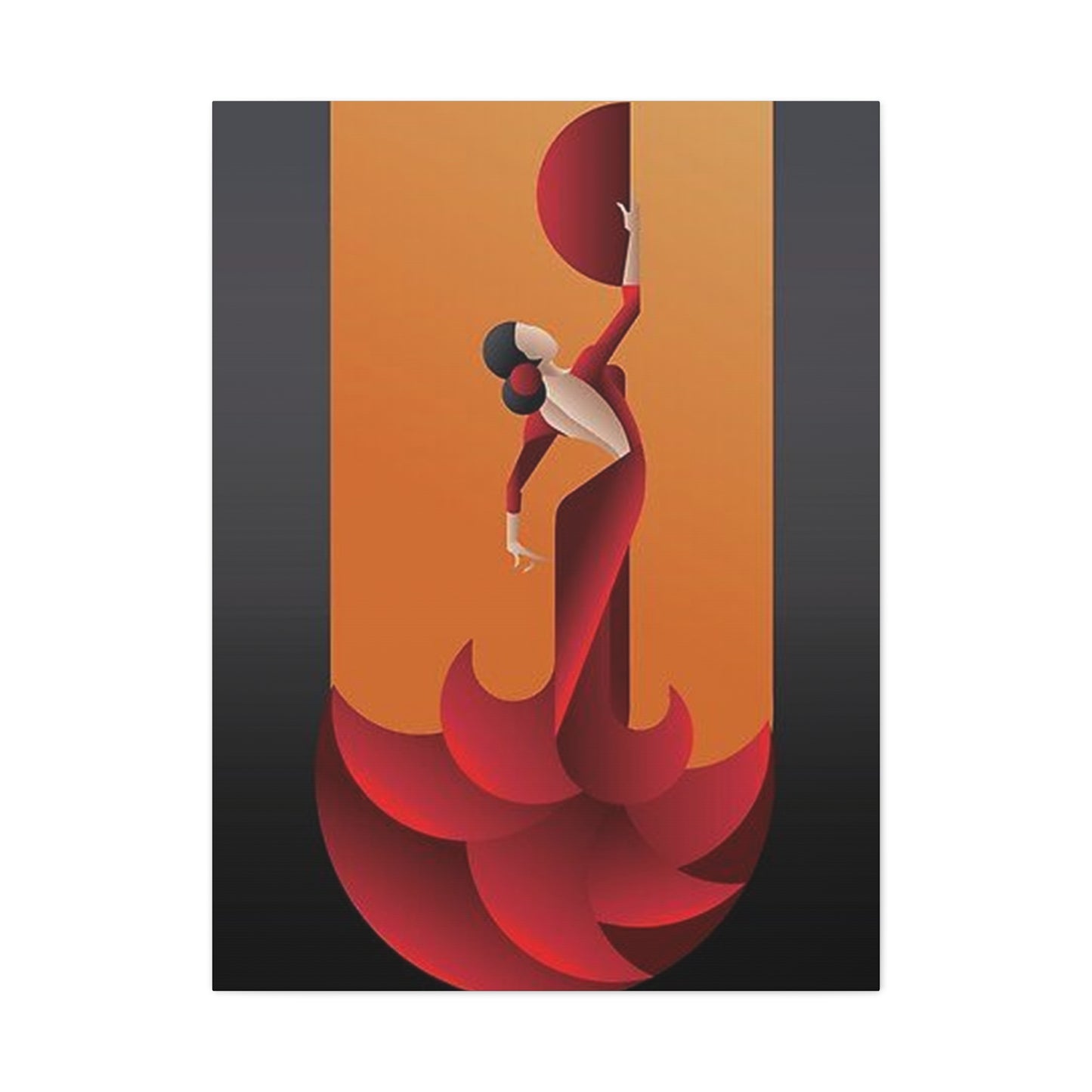 Spain Abstract Dance Poster Wall Art & Canvas Prints