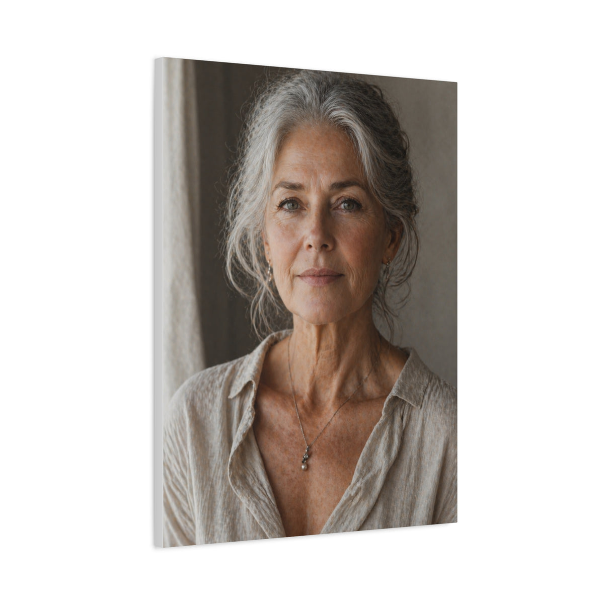Mature Natural Light Portrait Wall Art & Canvas Print