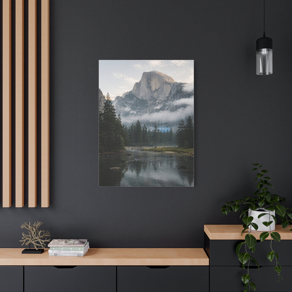Executive Mountain Landscape Wall Art & Canvas Print