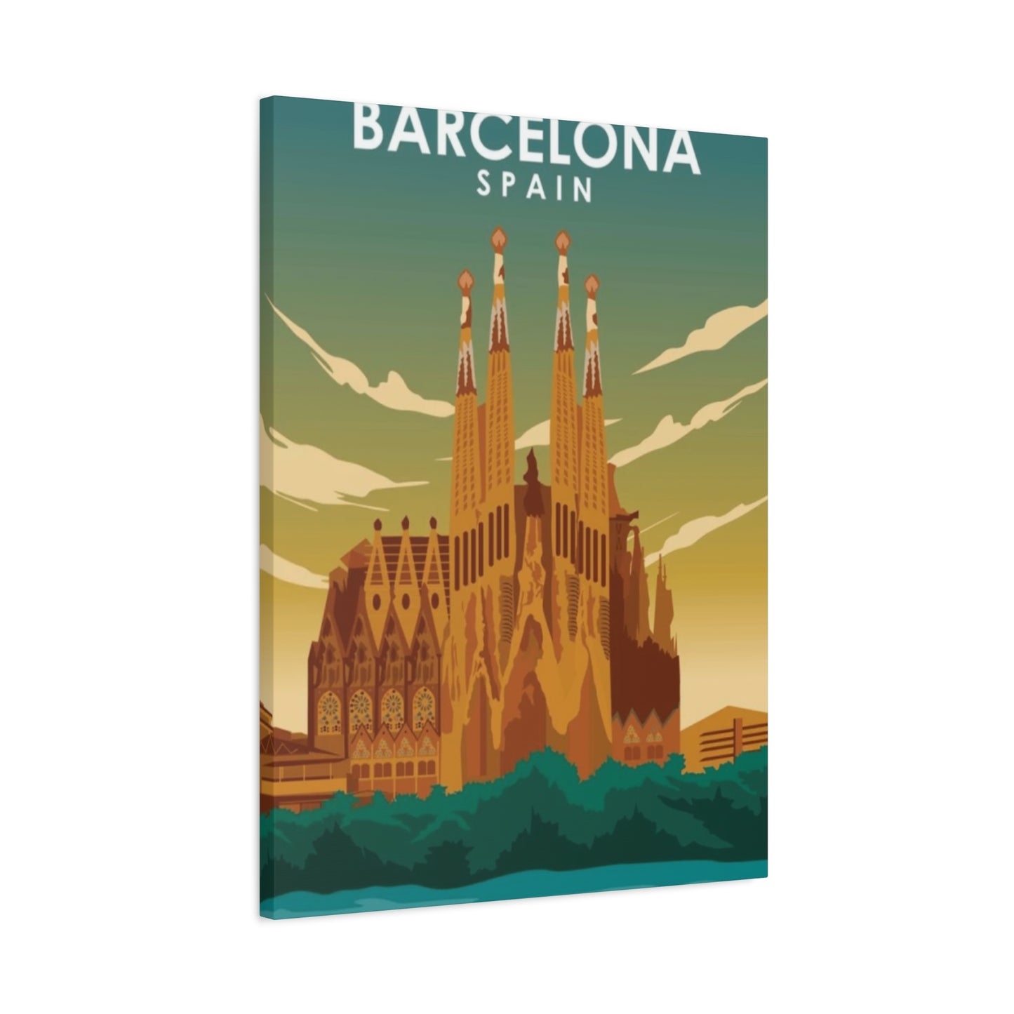 Barcelona Spain Wall Art & Canvas Prints