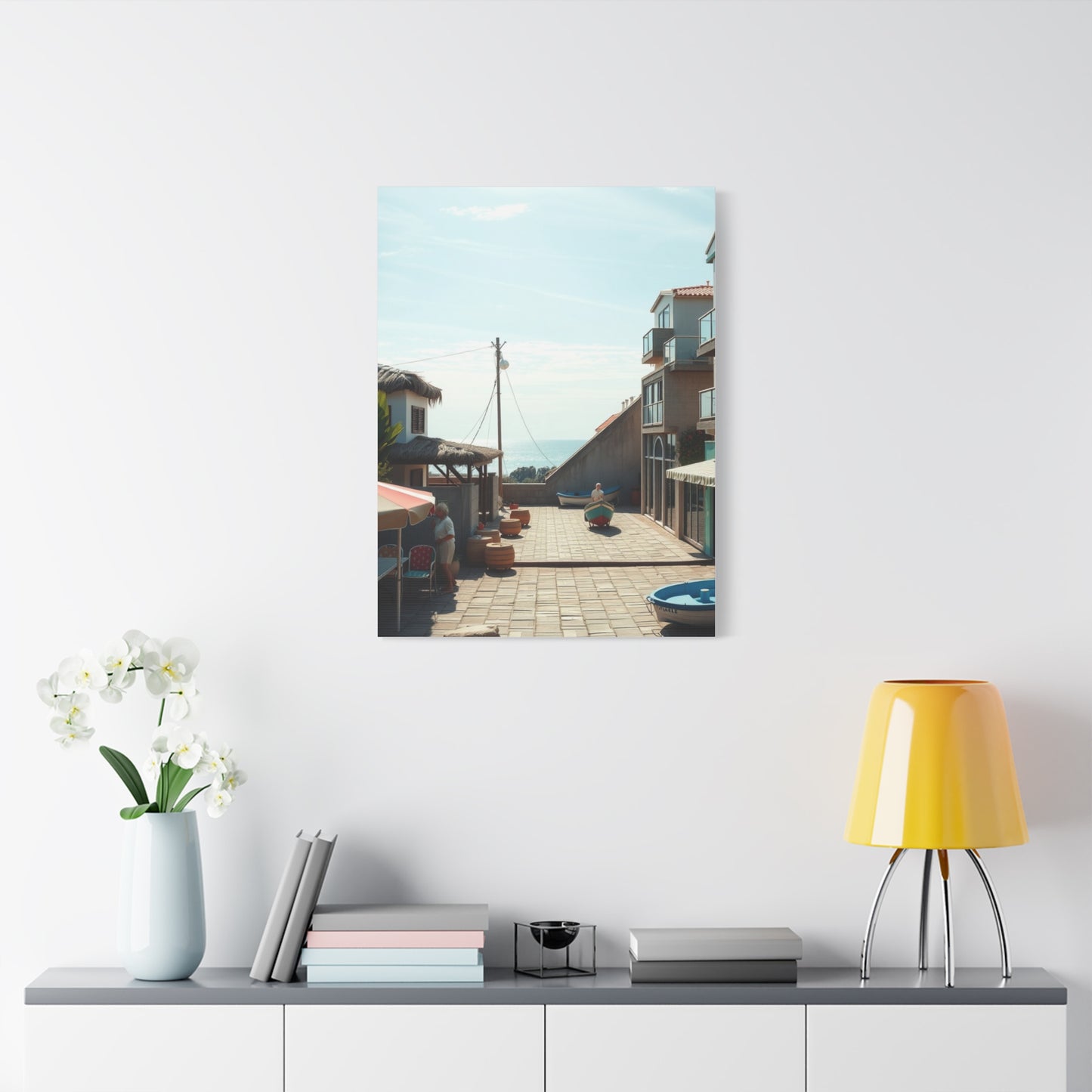 Contemporary Oceanic Dream Wall Art & Canvas Print