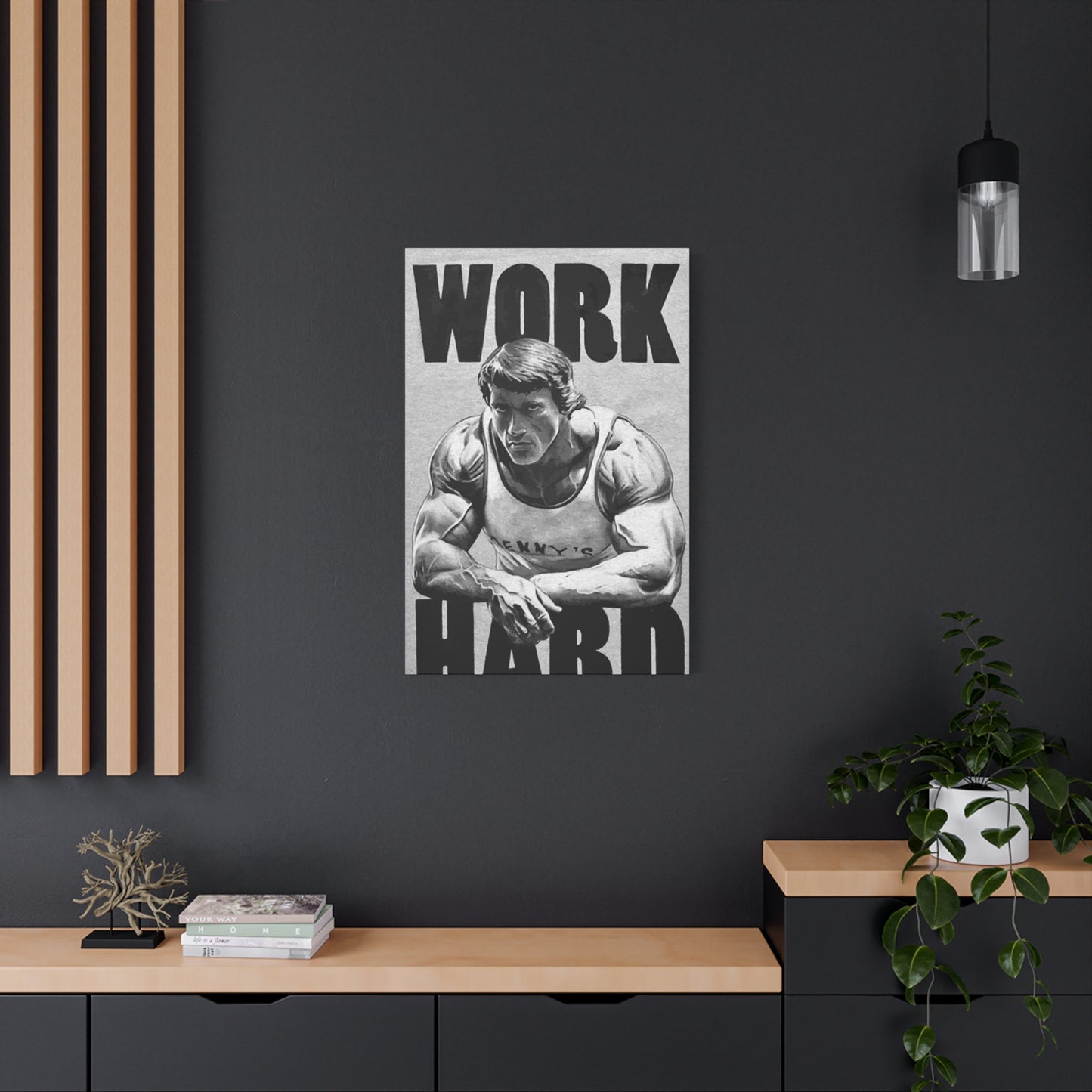 Work Hard Wall Art & Canvas Prints