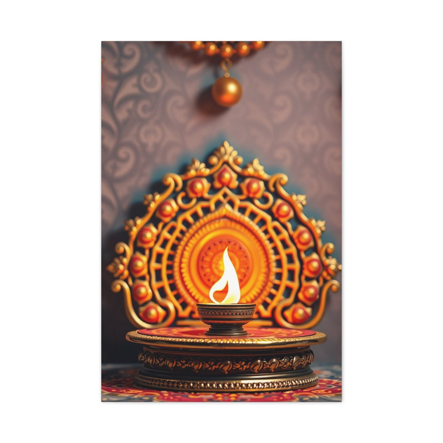 Masterpiece Indian Decor Art Vision Wall Art & Canvas Print