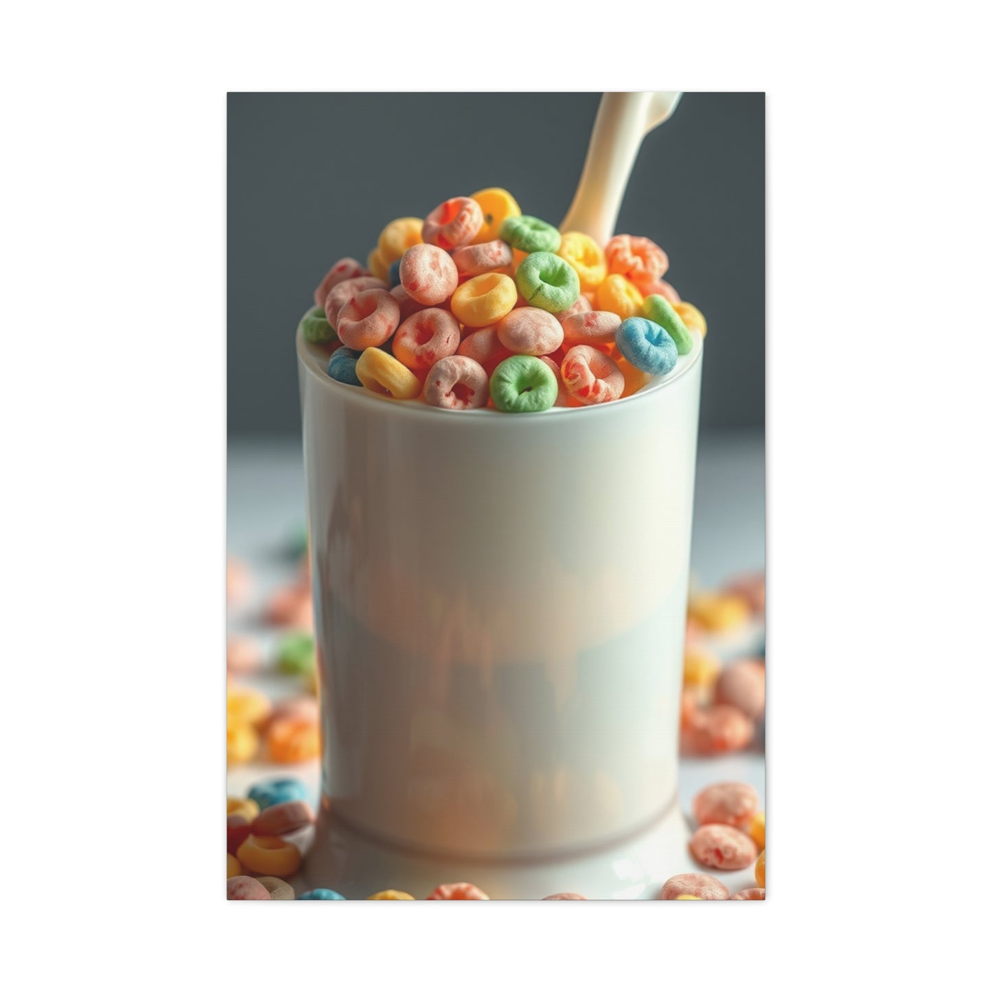 Chromatic Breakfast Bliss Art Wall Art & Canvas Print