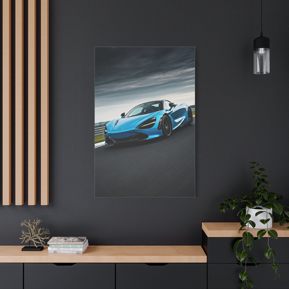 McLaren 720S High-Speed Circuit Attack Wall Art & Canvas Prints