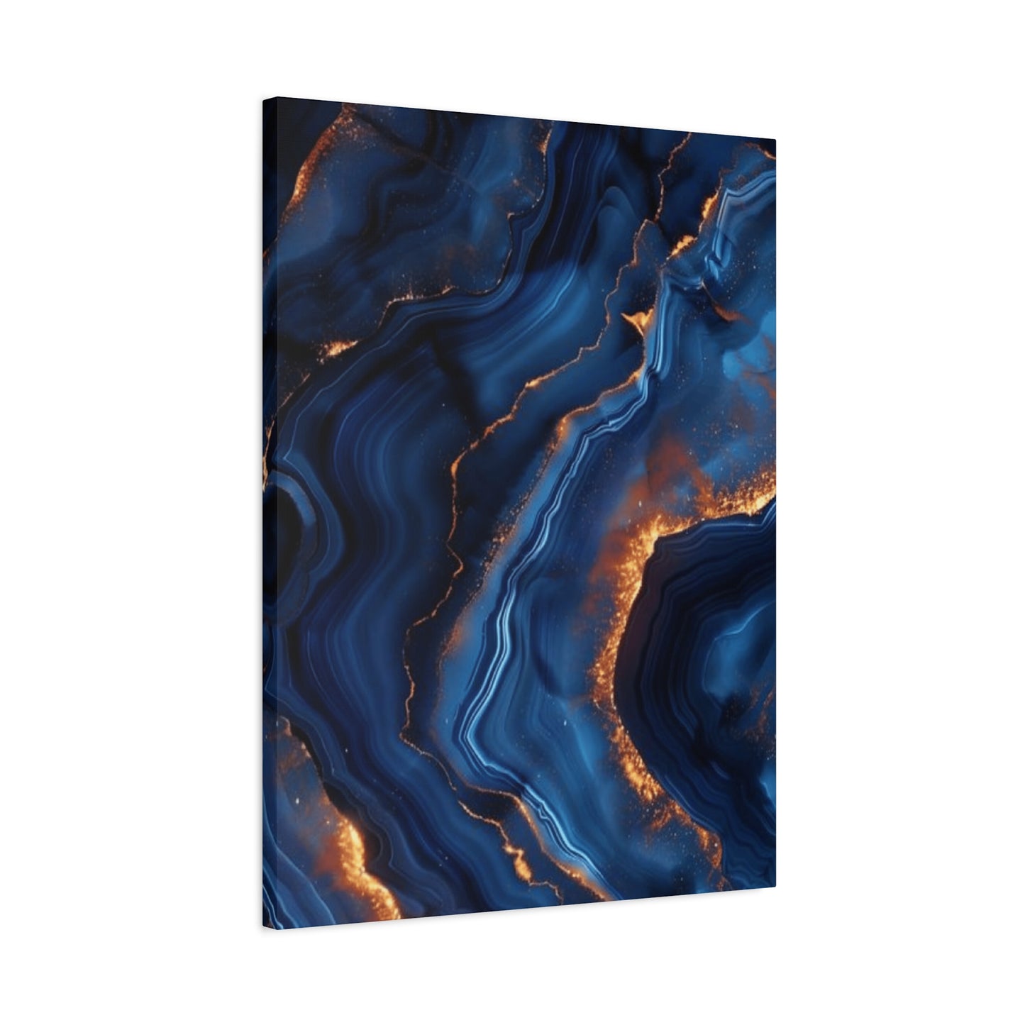 Navy Blue Abstract Wall Art & Canvas Prints