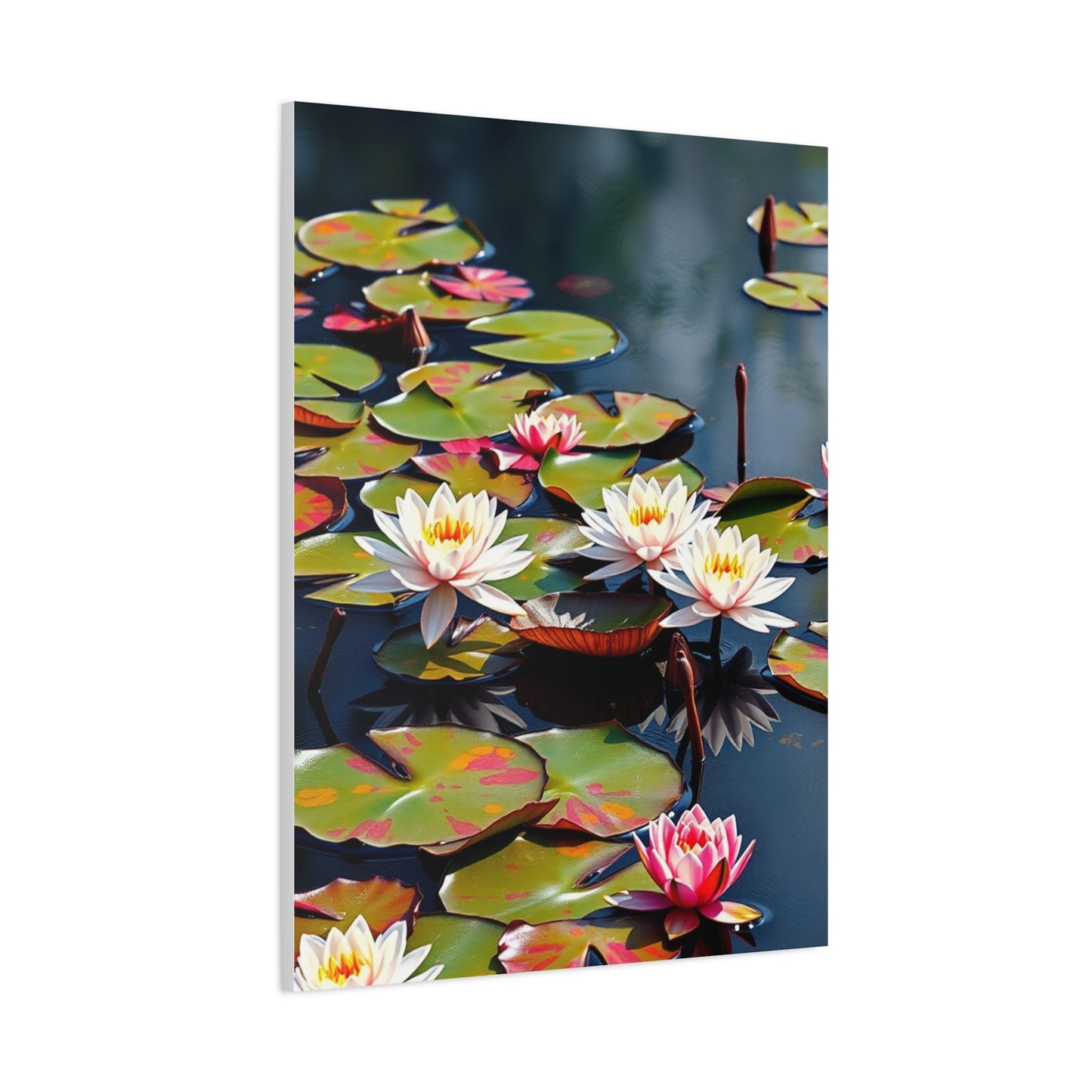 Claude Monet Water Lilies Art Luxury Canvas Wall Art & Canvas Print