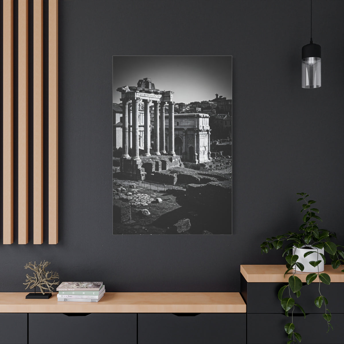 Roman Forum Ruins Architectural Heritage Wall Art & Canvas Prints