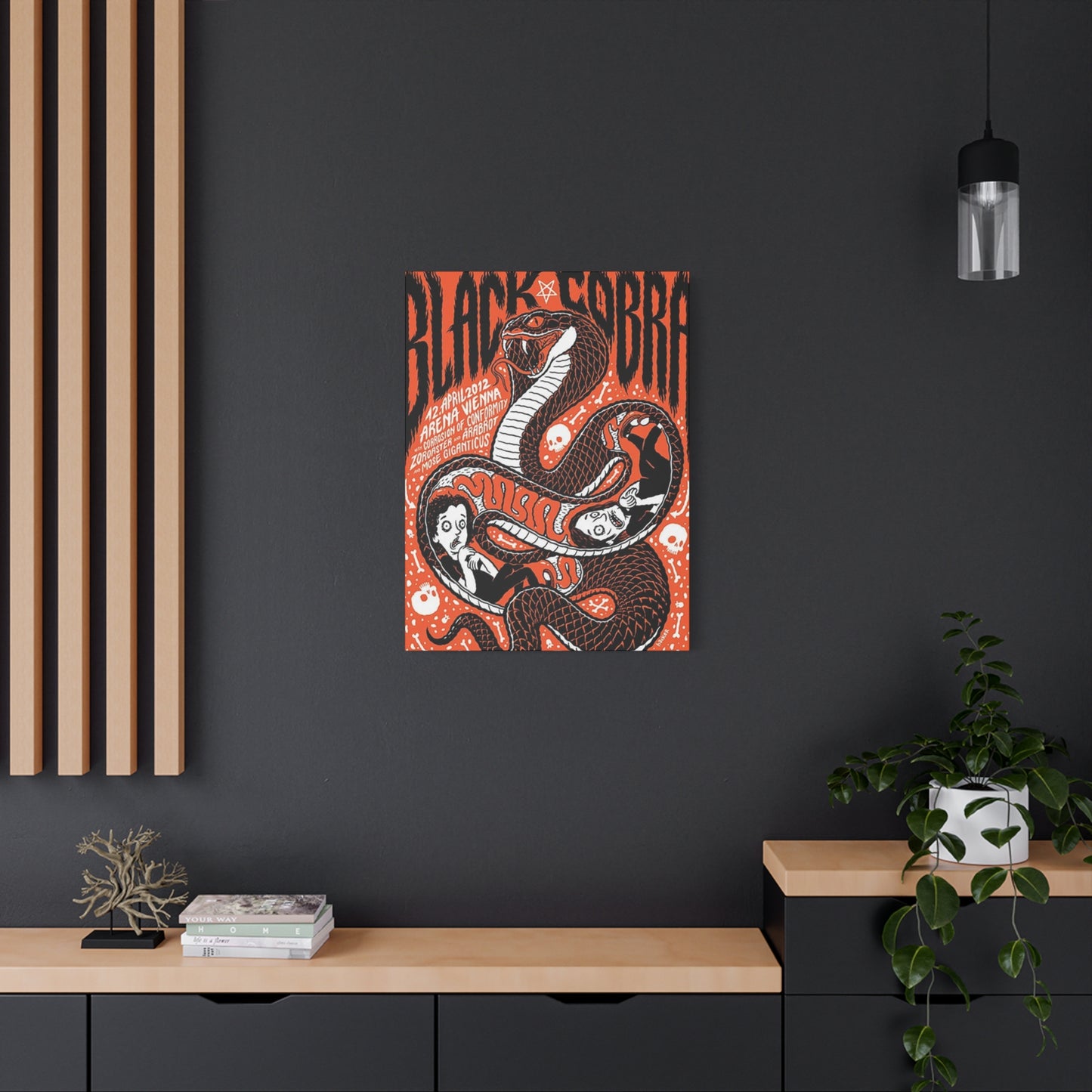 Black Cobra Wall Art & Canvas Prints