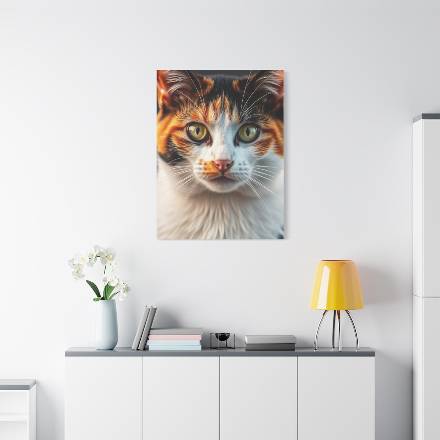 Supreme Calico Cat Art Collection Wall Art & Canvas Print
