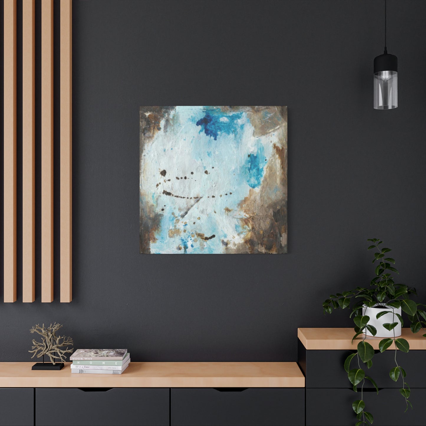 Joyce Combs Blue Cliff Wall Art & Canvas Prints