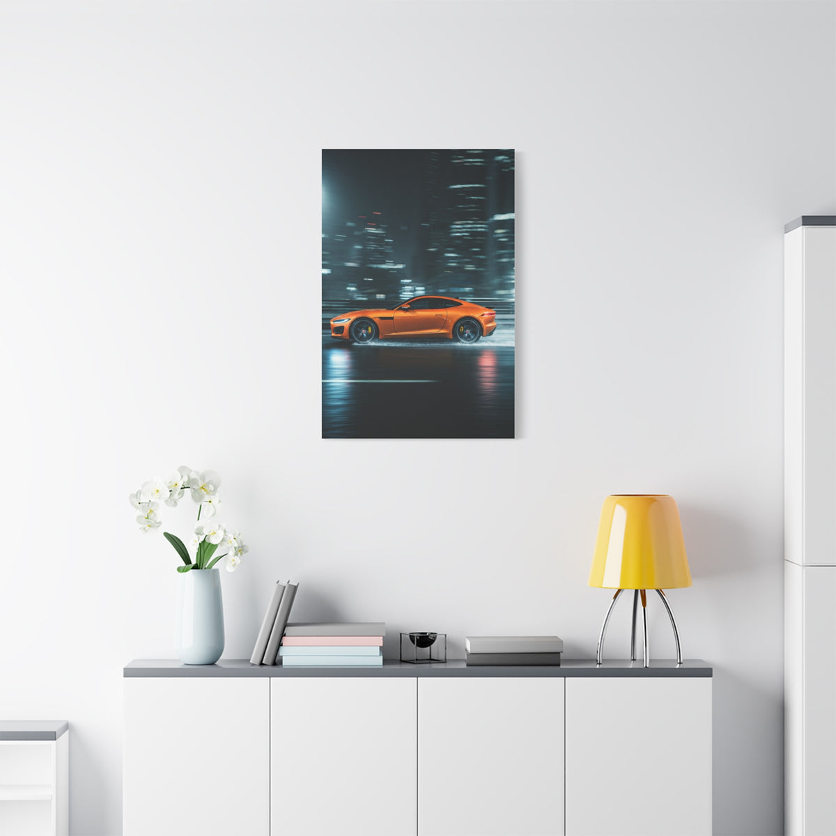Jaguar F-Type Urban Street Performance Wall Art & Canvas Prints