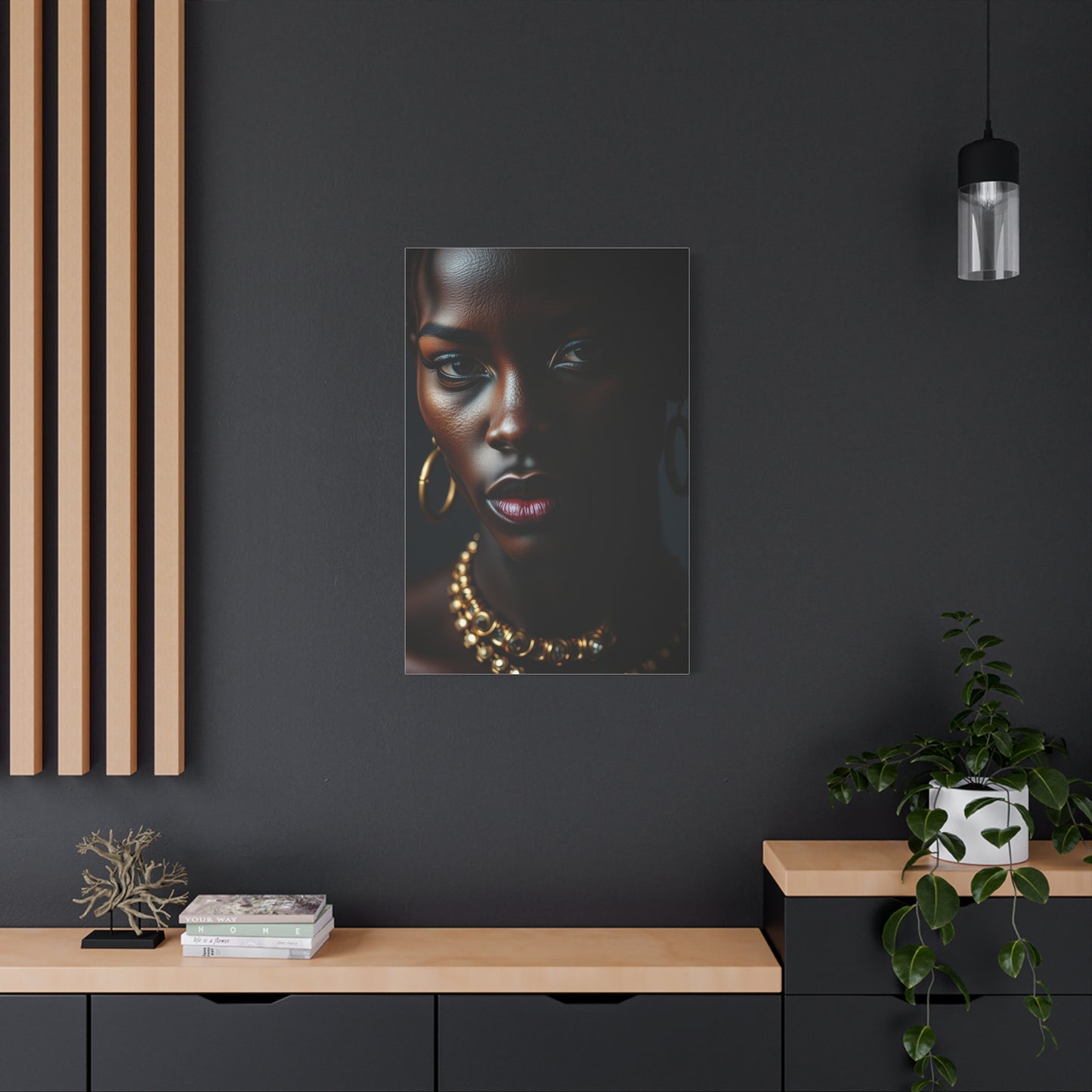 Black Love Art Luxury Canvas Wall Art & Canvas Print