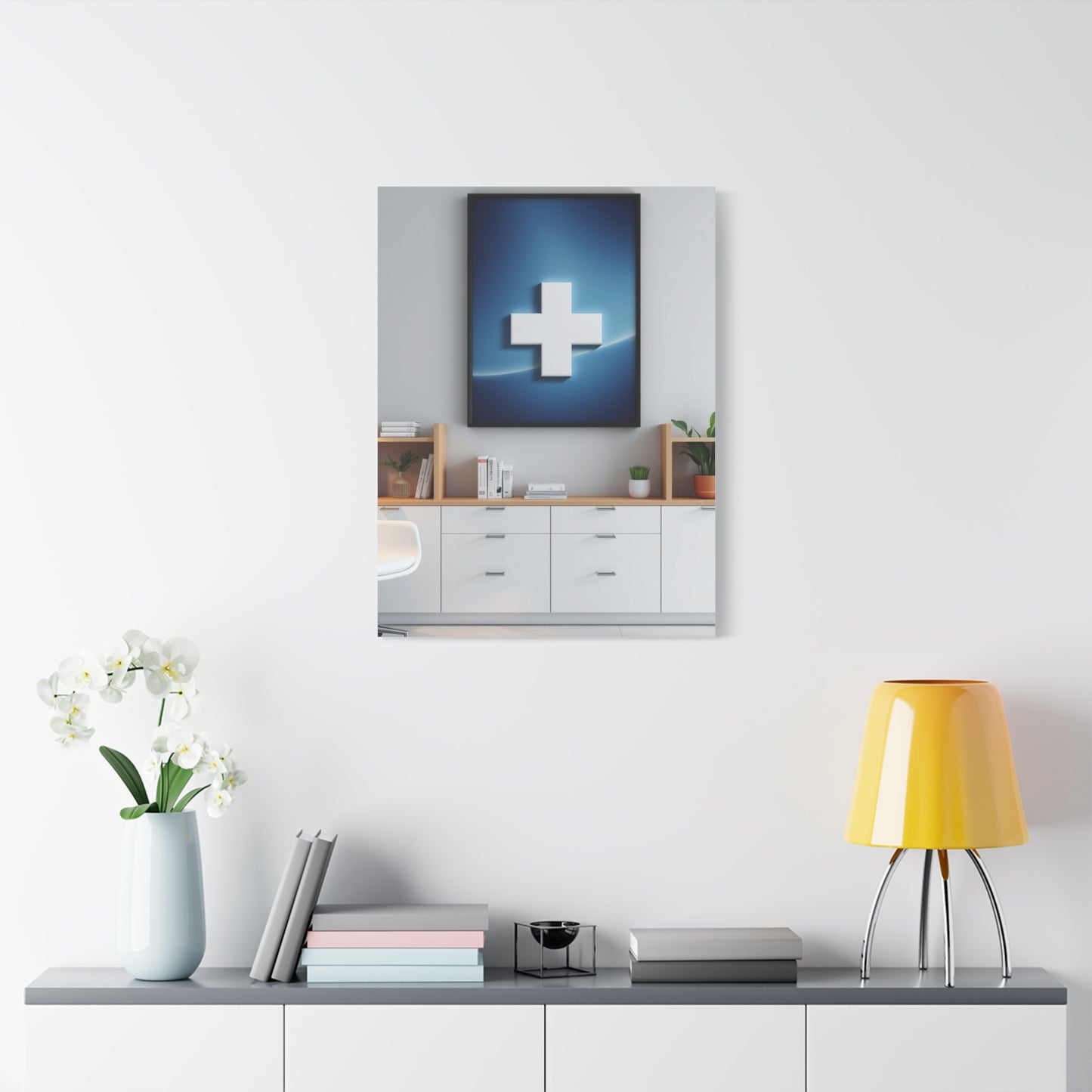 Clinic Office Decor Art Refined Canvas Wall Art & Canvas Print