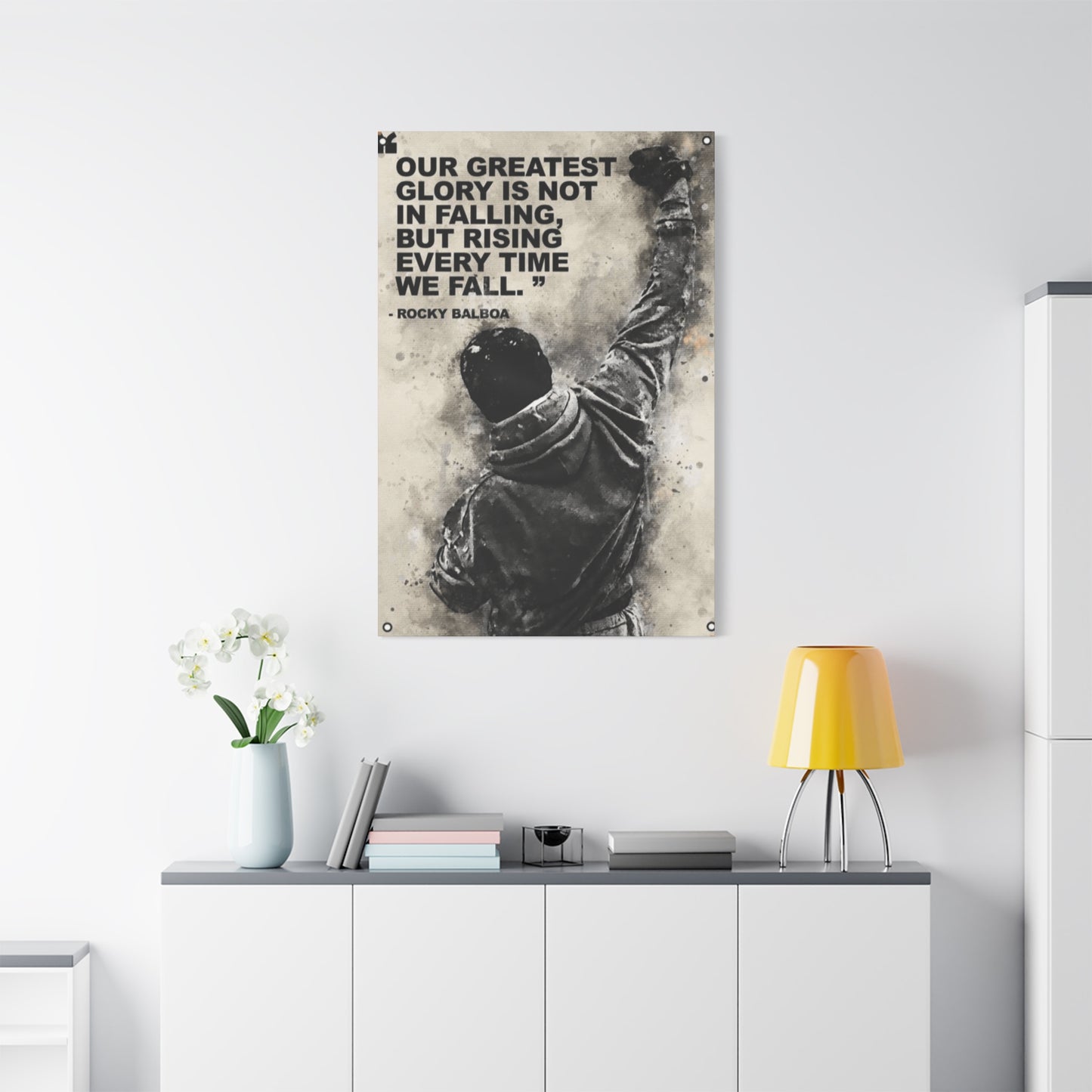 Rocky Balboa Quote Wall Art & Canvas Prints