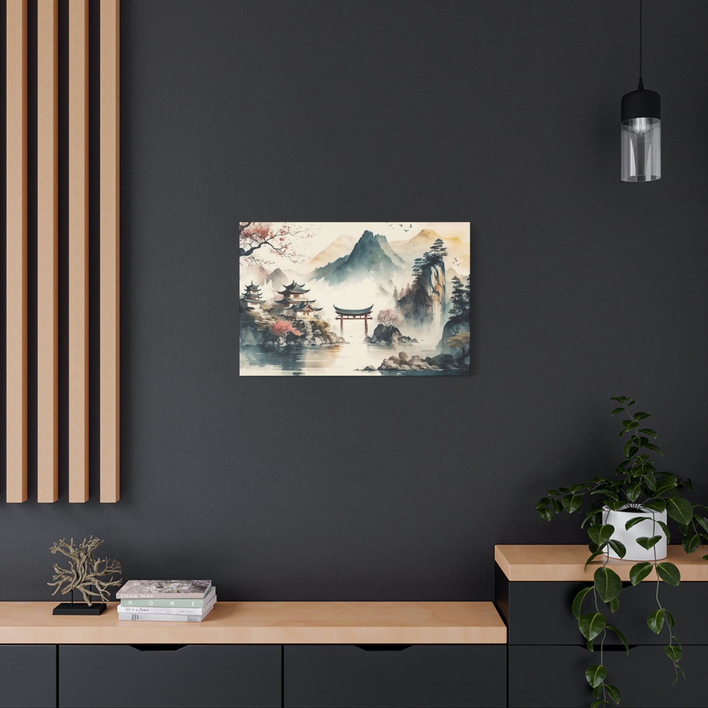Zen Garden Gateway Wall Art & Canvas Prints