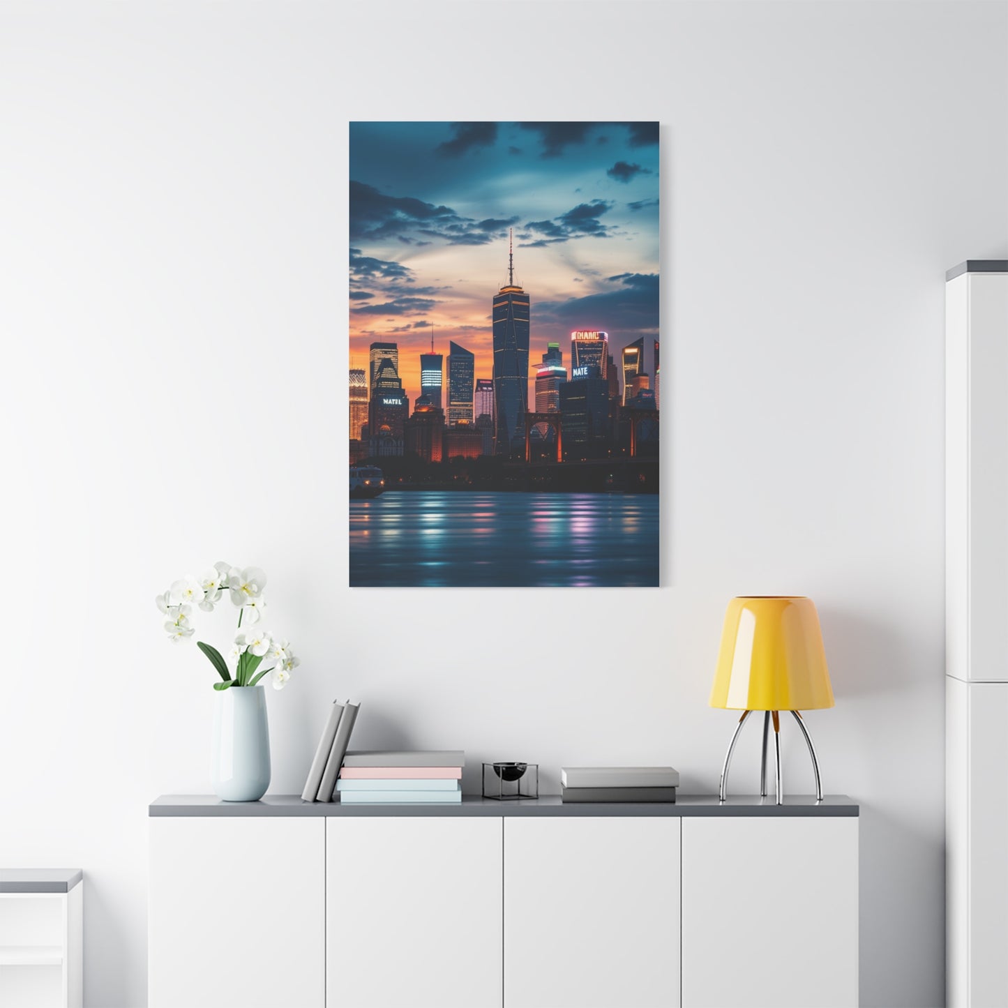 City Skylines Art Luxury Canvas Wall Art & Canvas Print