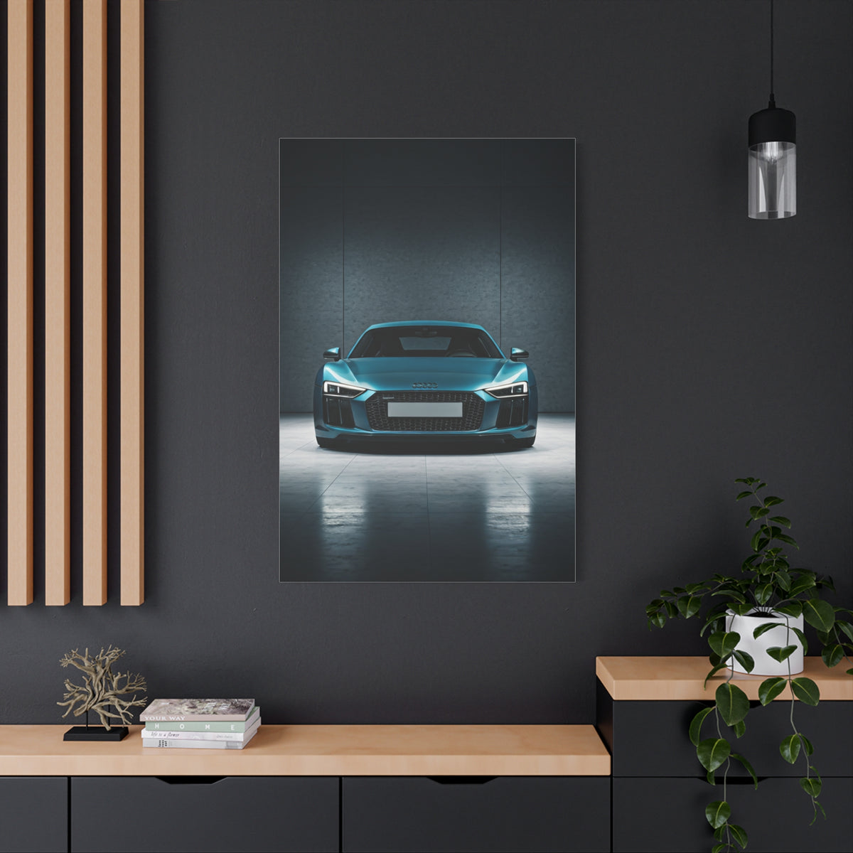 Audi R8 Precision Engineering Showcase Wall Art & Canvas Prints