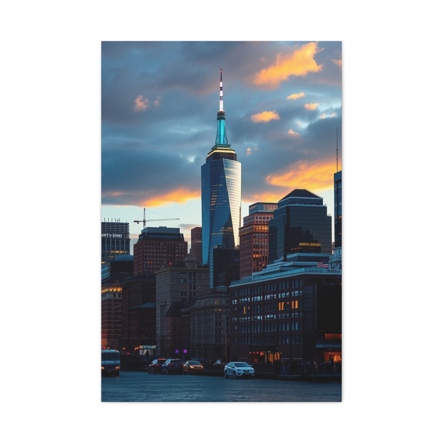 NYC Skyline Art Supreme Gallery Wall Art & Canvas Print