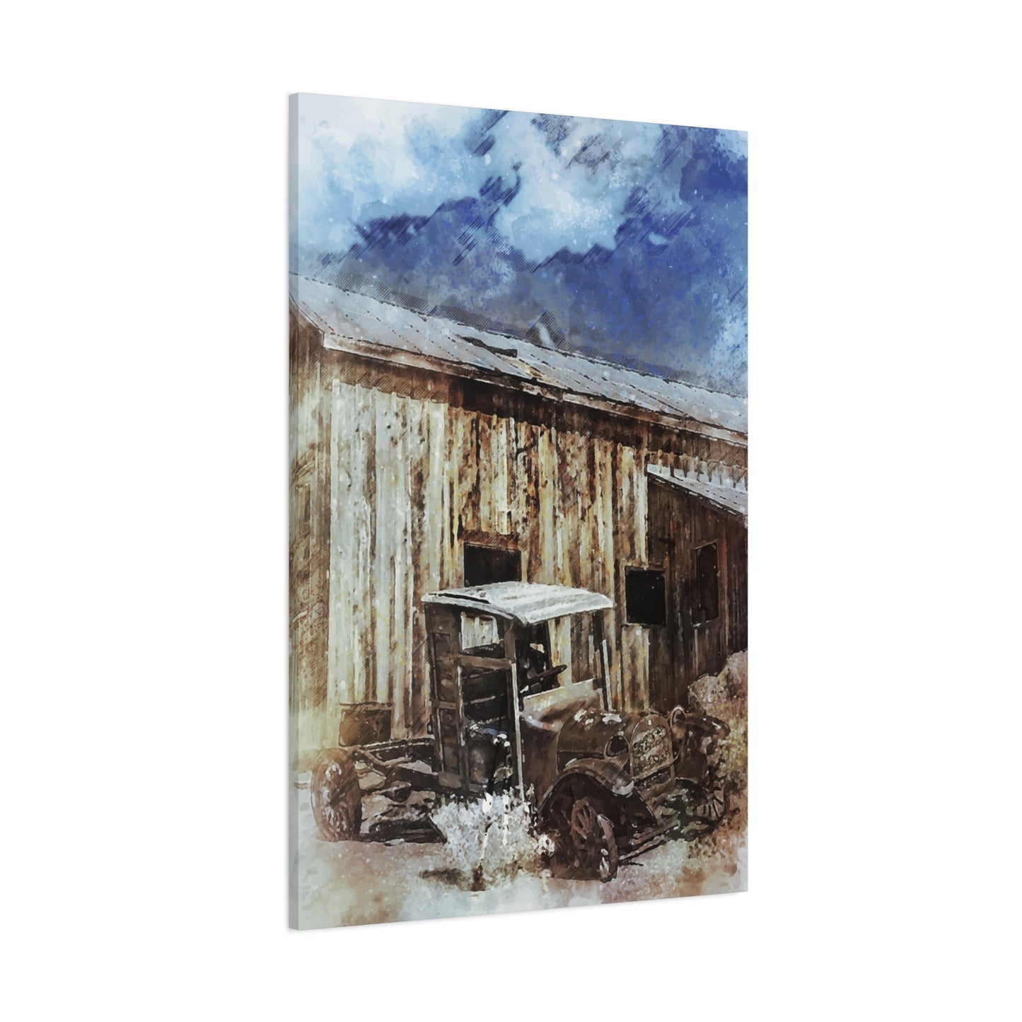 Vintage Car Wall Art & Canvas Prints