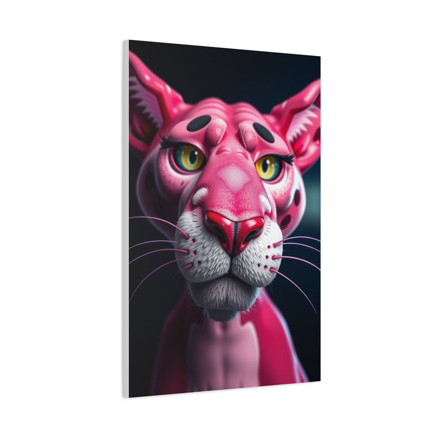 Pantherine Blush Canvas Wall Art & Canvas Print