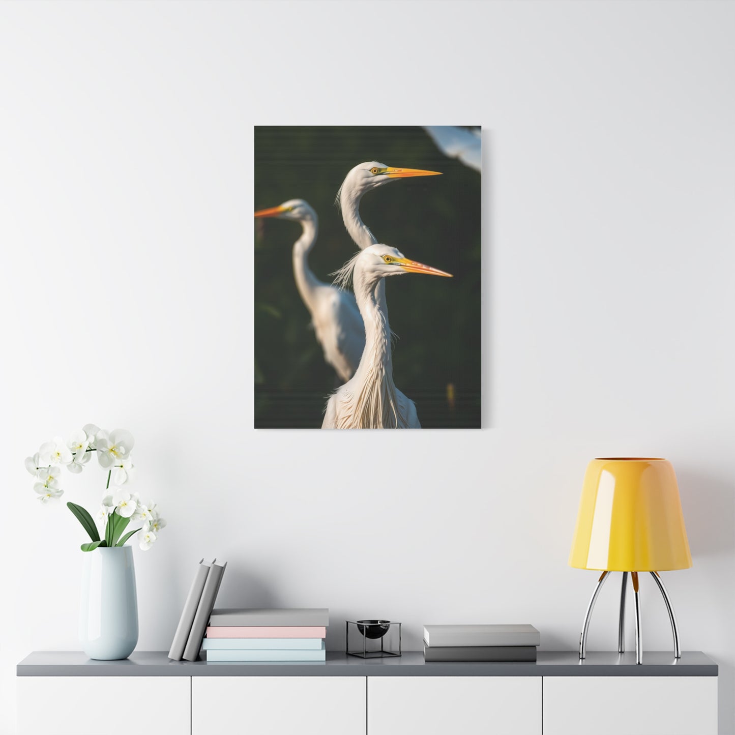 Herons and Egrets Art Supreme Gallery Wall Art & Canvas Print