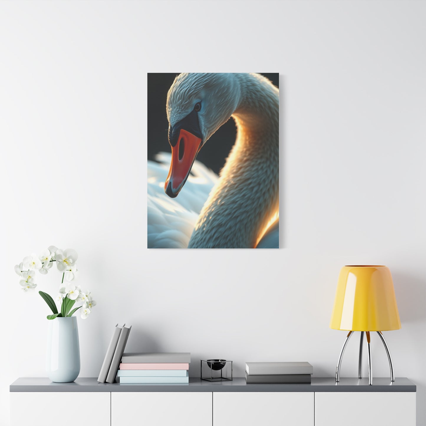 Supreme Swan Art Collection Wall Art & Canvas Print
