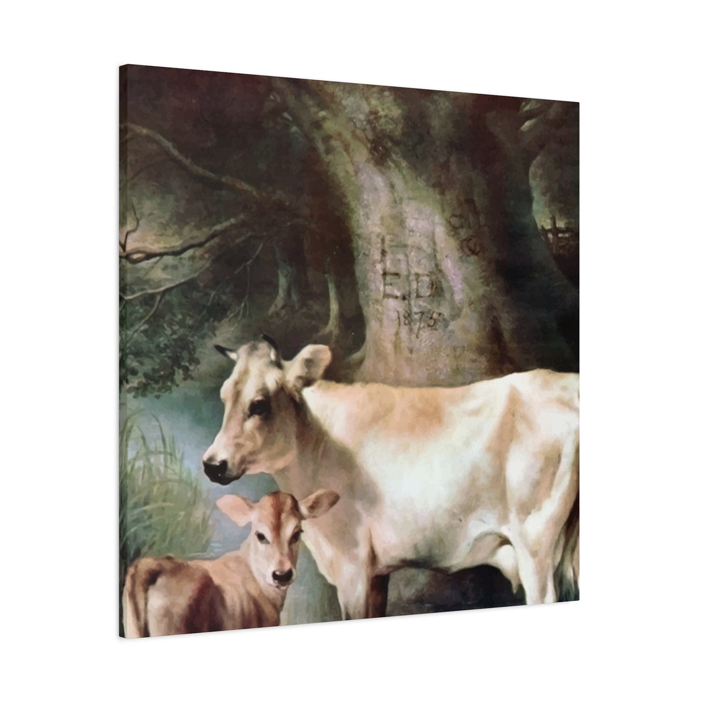 Aesthetic Cow Wall Art & Canvas Prints
