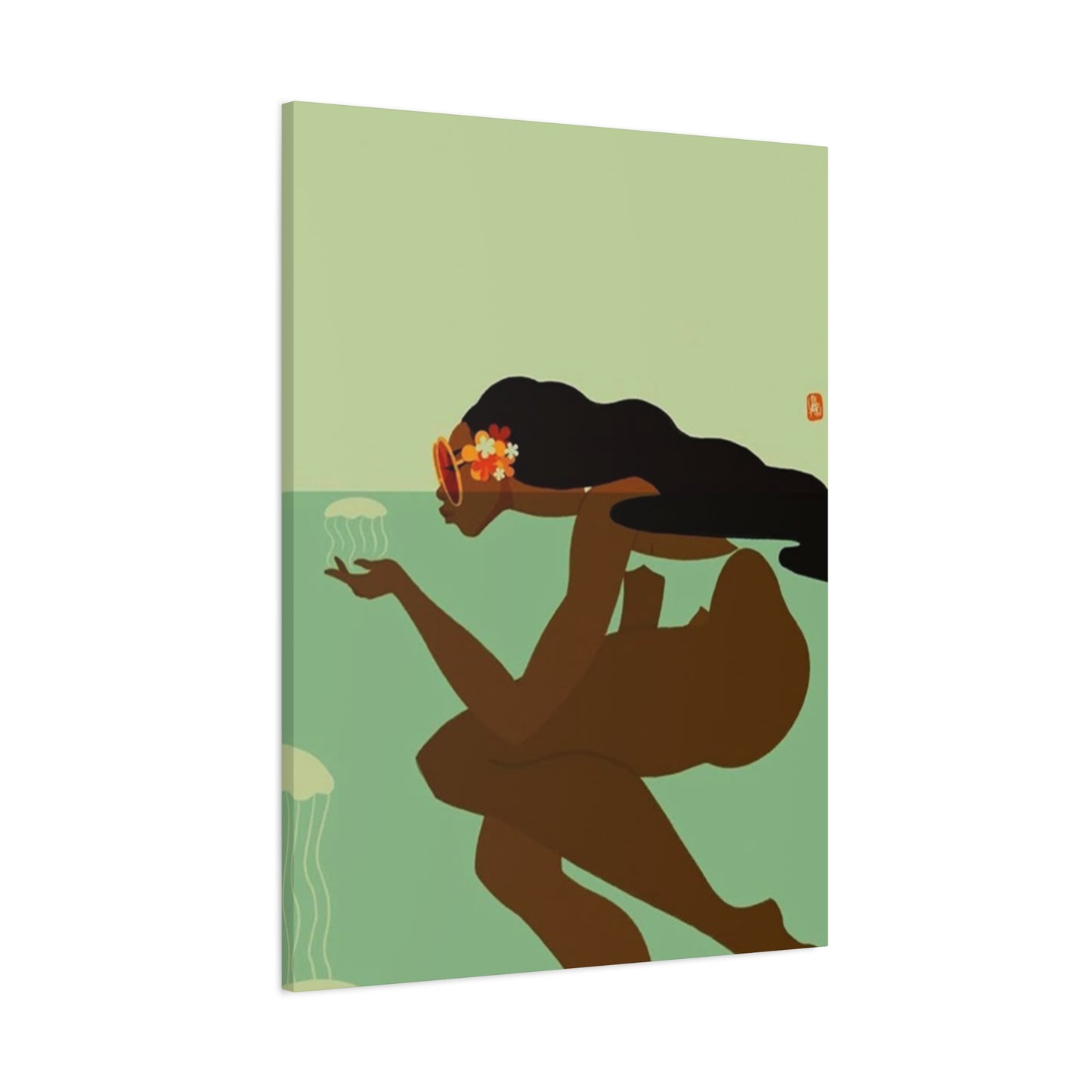 Naked Women In Ocean Wall Art & Canvas Prints
