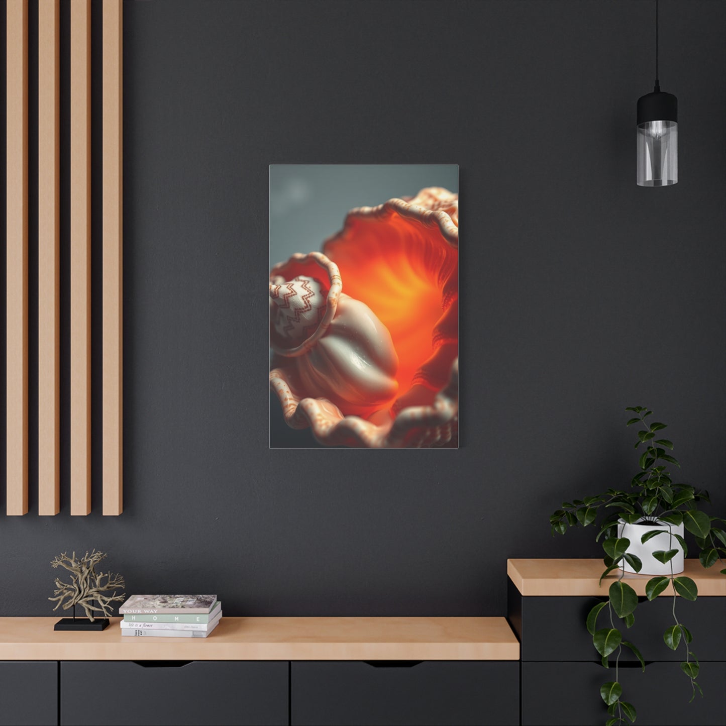 Shells Art Refined Canvas Wall Art & Canvas Print