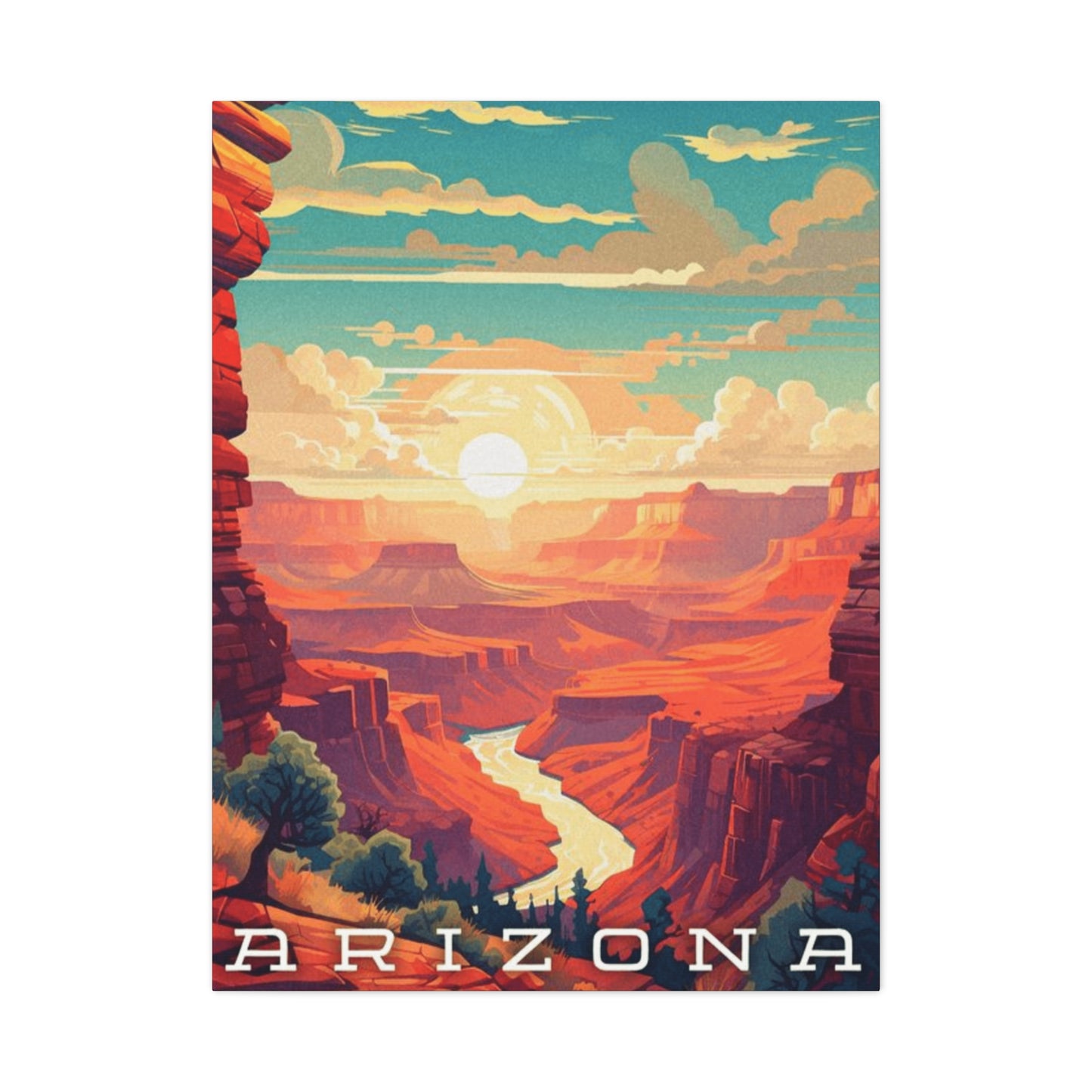 Arizona Canyon Wall Art & Canvas Prints