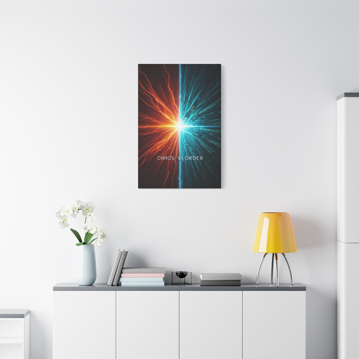 Chaos Versus Order Wall Art & Canvas Prints