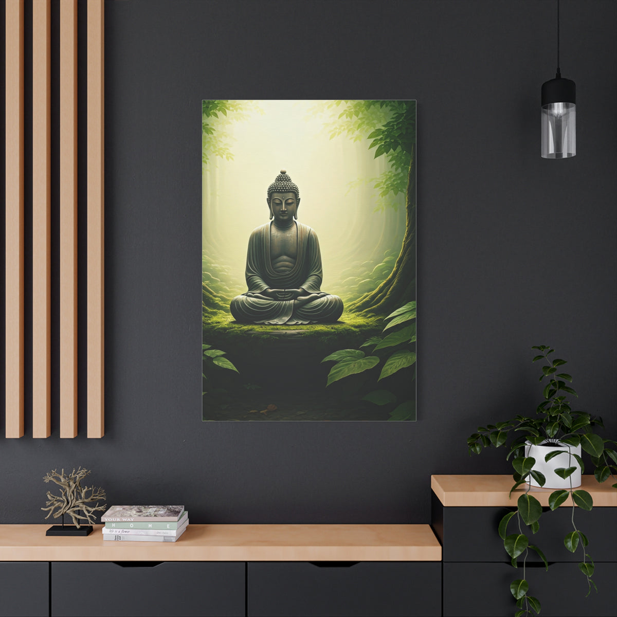 Forest Sanctuary Buddha Wall Art & Canvas Prints