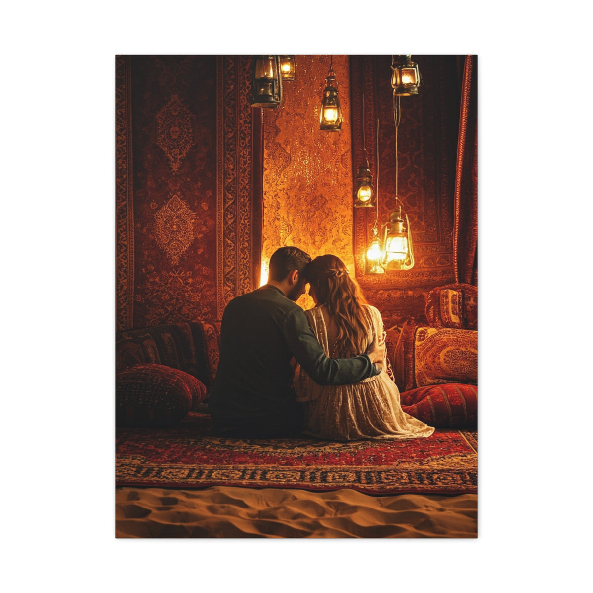Lantern Light Bohemian Love – Wall Art & Canvas Prints