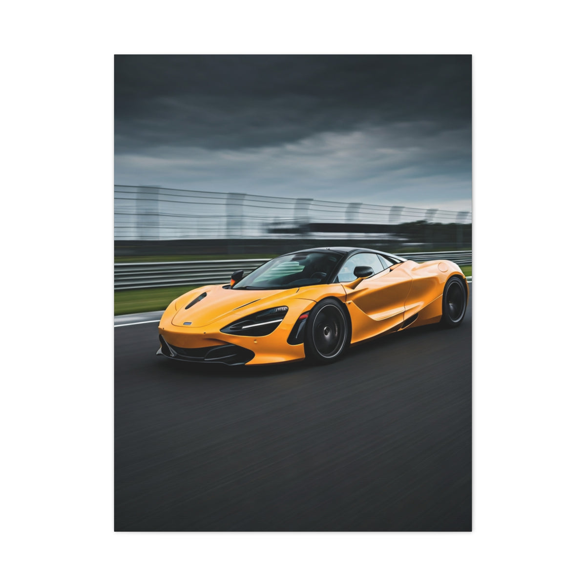 McLaren 720S Track Performance Focus Wall Art & Canvas Prints