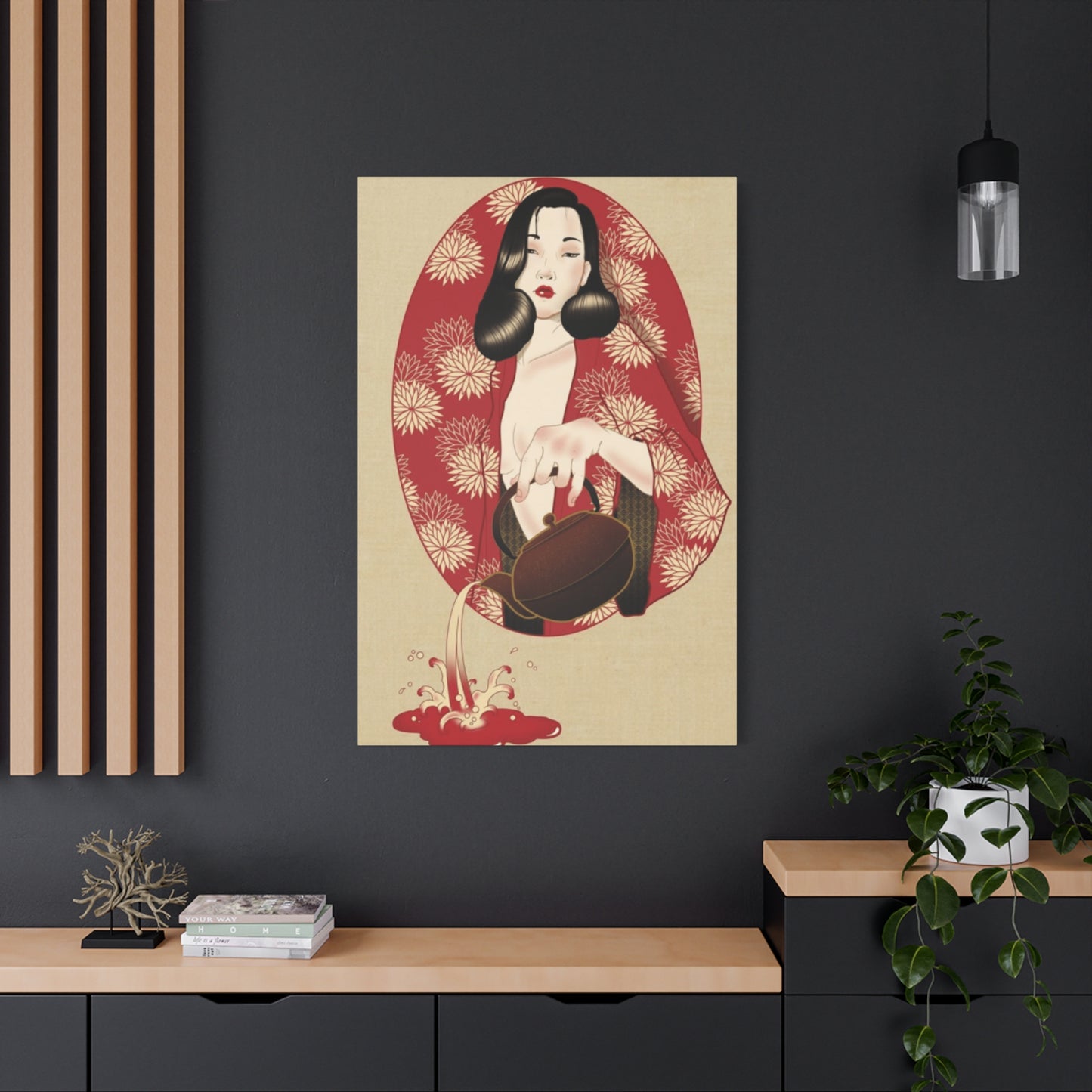 Geisha Portrait Wall Art & Canvas Prints