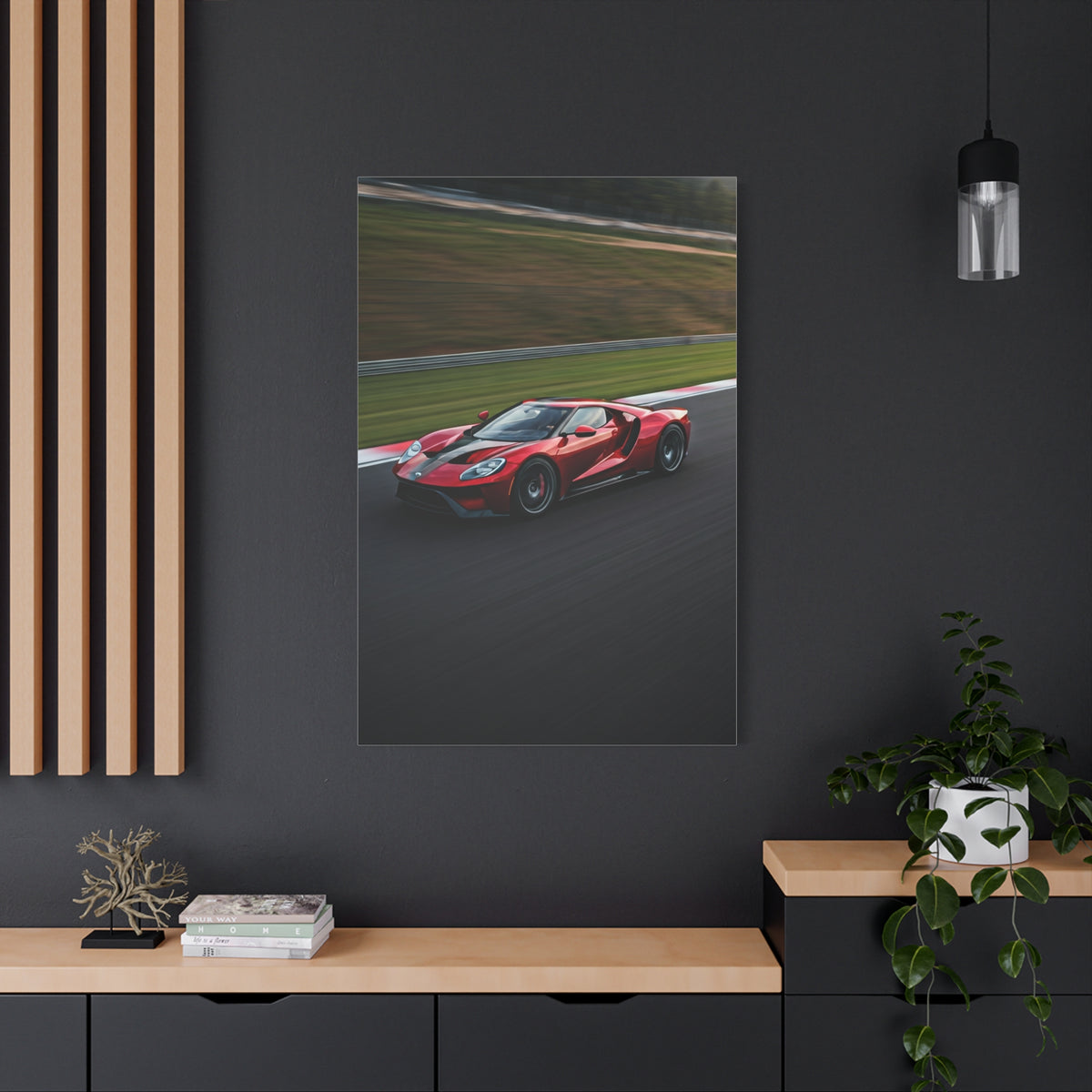 2017 Ford GT High Speed Circuit Wall Art & Canvas Prints